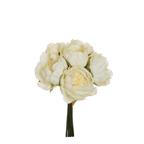 PEONY BUNDLE X6 CREAM 29CM